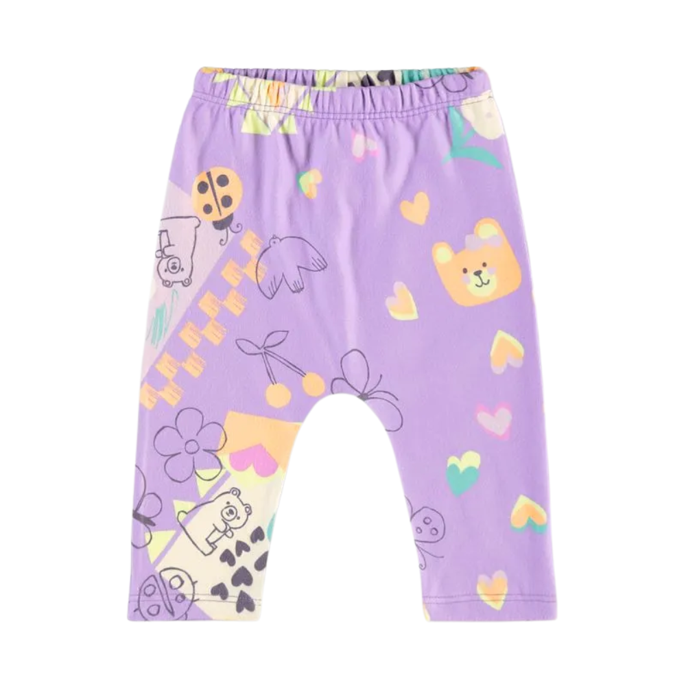 Up Baby | Pantalones de Punto de Felpa para Bebé