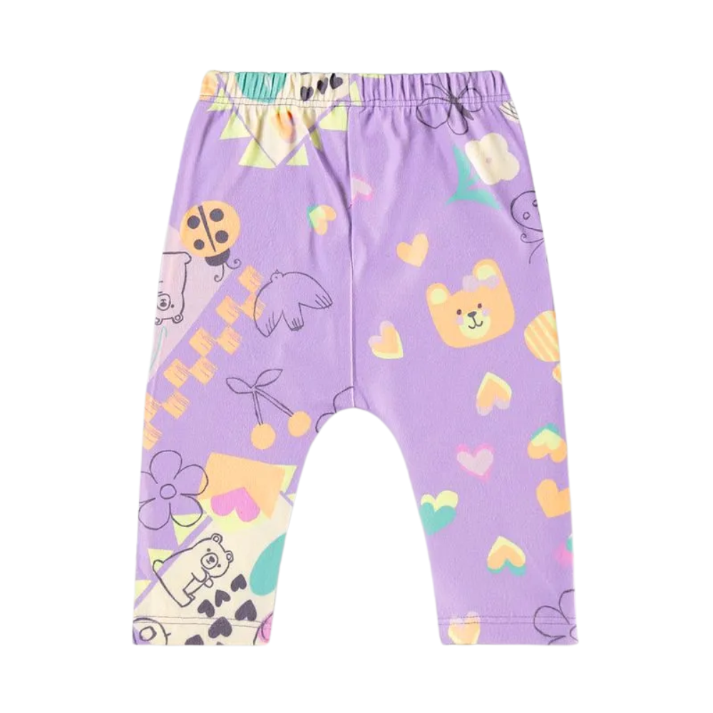 Up Baby | Pantalones de Punto de Felpa para Bebé
