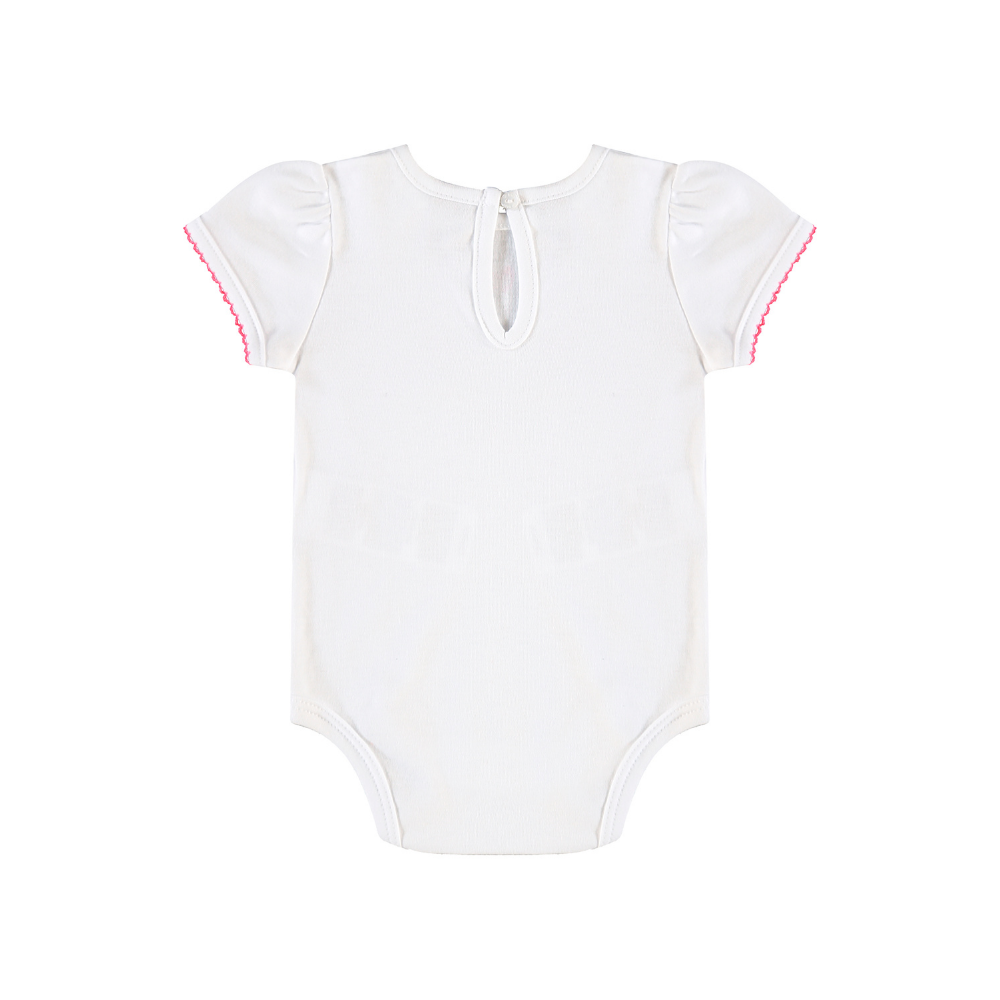 Up Baby | Conjunto Body Manga Corta y Short Bermuda para Niña
