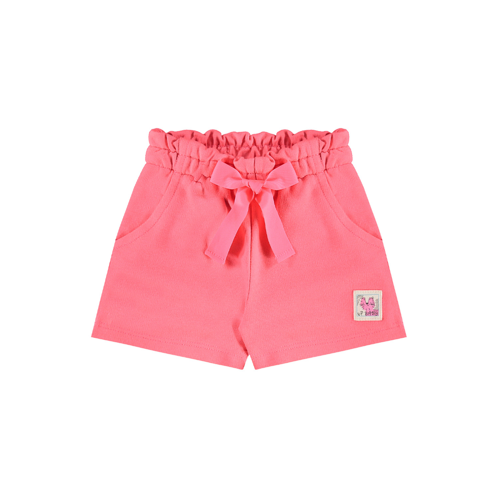 Up Baby | Conjunto Body Manga Corta y Short Bermuda para Niña