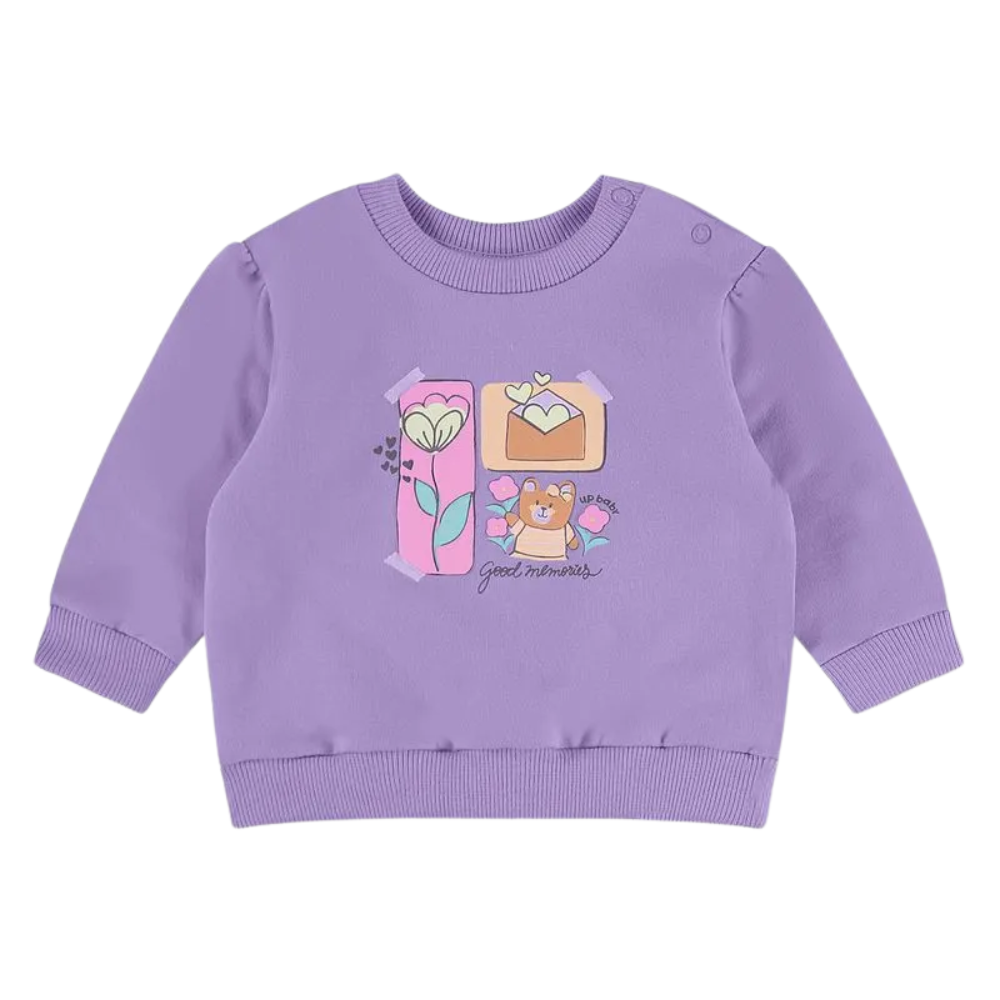 Up Baby | Conjunto con Sudadera y Pantalón de Algodón