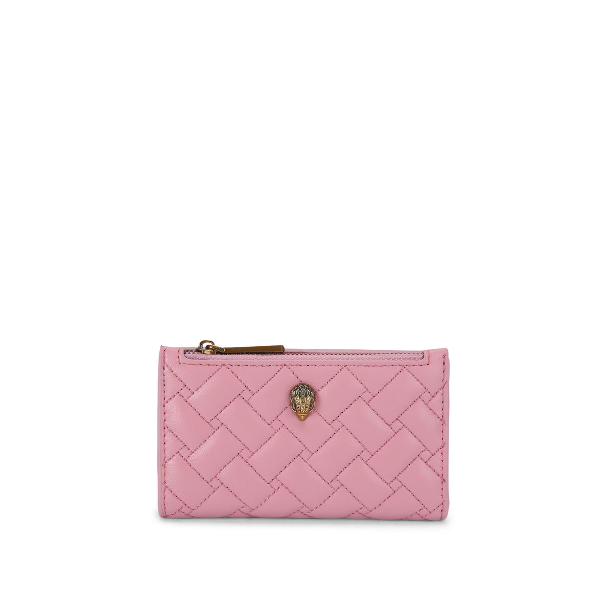 Kurt Geiger | Cartera Kensington Bifold de Piel Rosa
