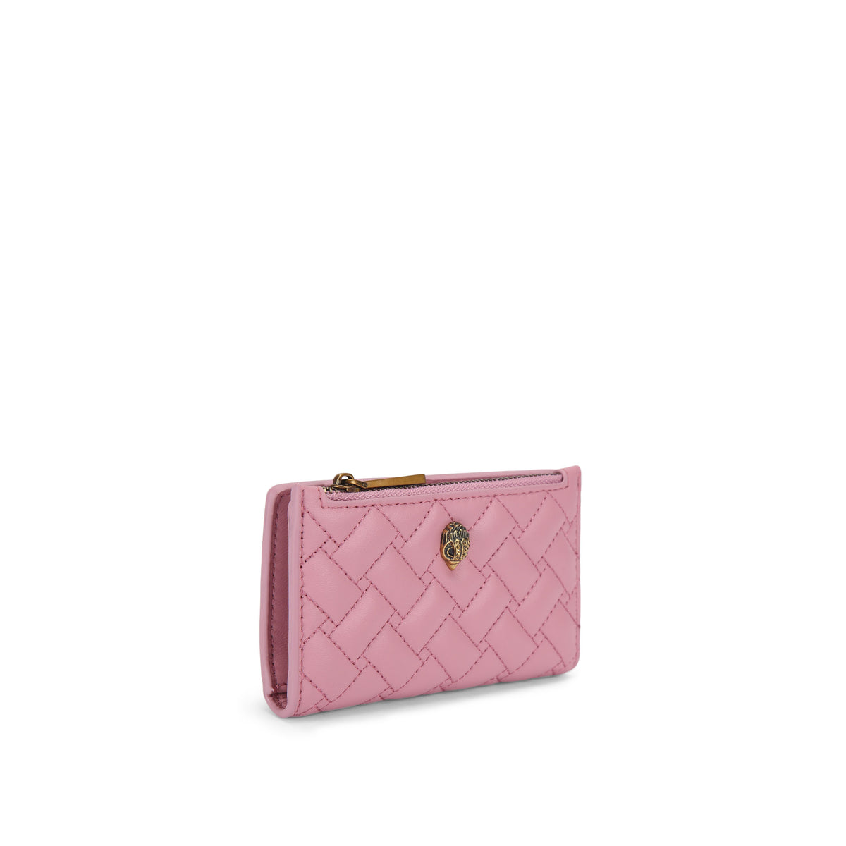 Kurt Geiger | Cartera Kensington Bifold de Piel Rosa