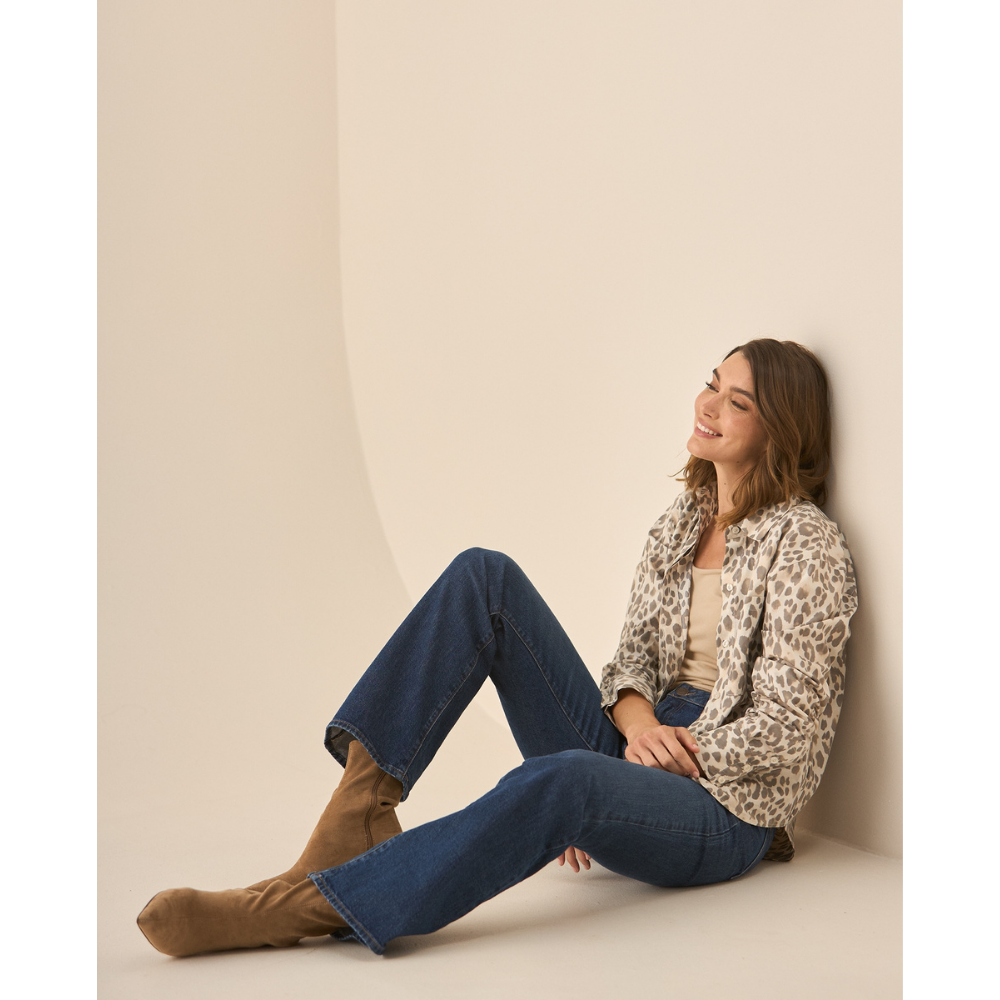 Esprit | Jean Boot Cut Tono Medio Oscuro Para Mujer