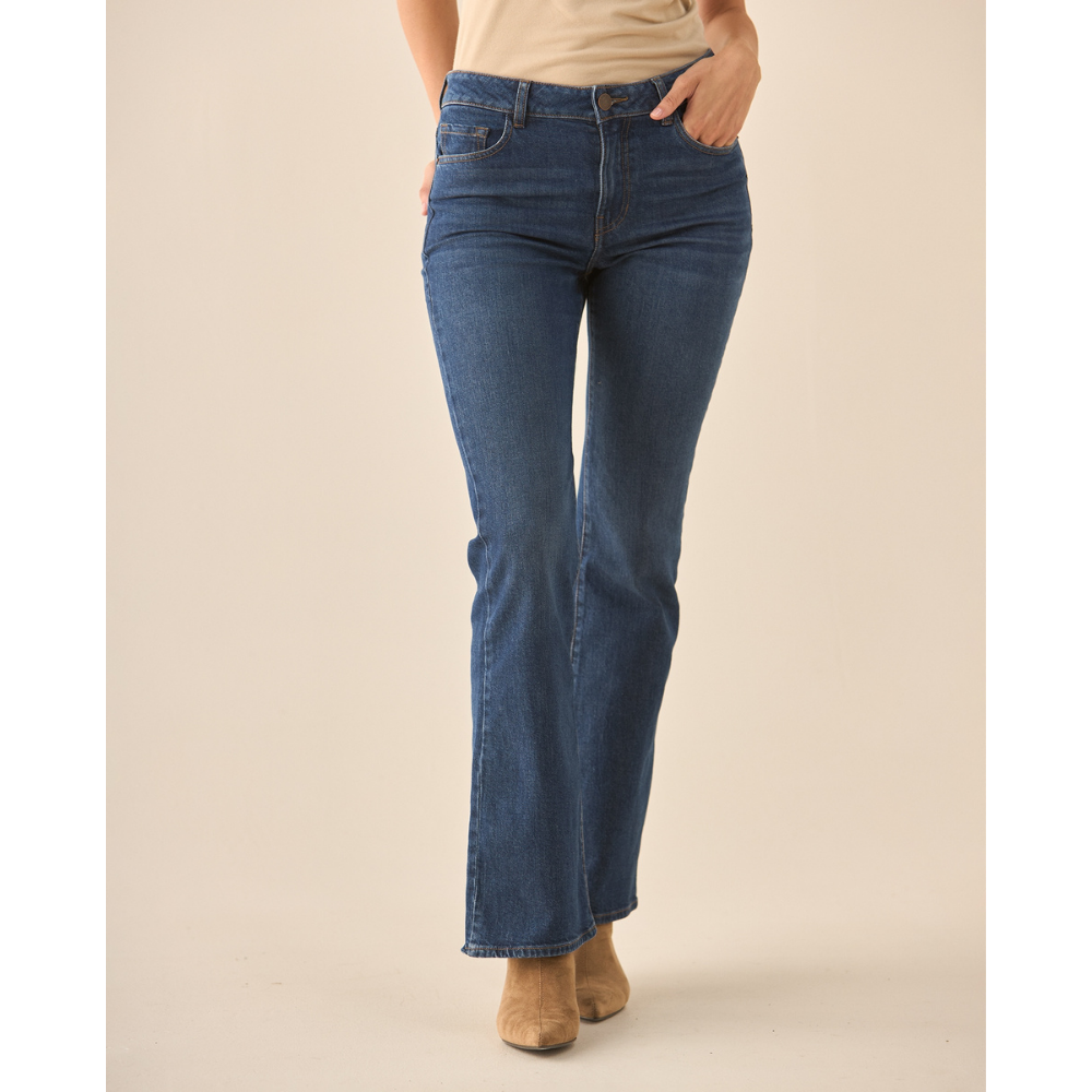 Esprit | Jean Boot Cut Tono Medio Oscuro Para Mujer