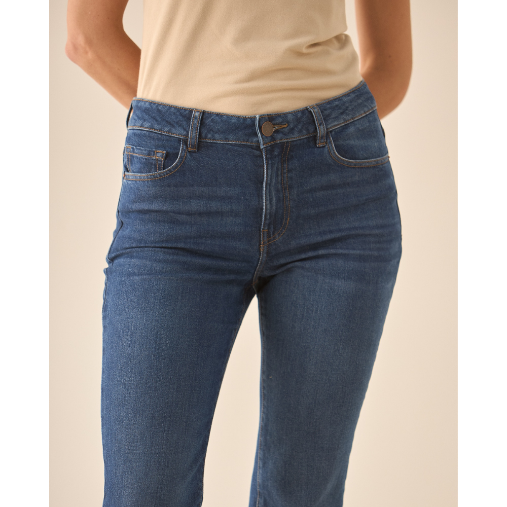 Esprit | Jean Boot Cut Tono Medio Oscuro Para Mujer