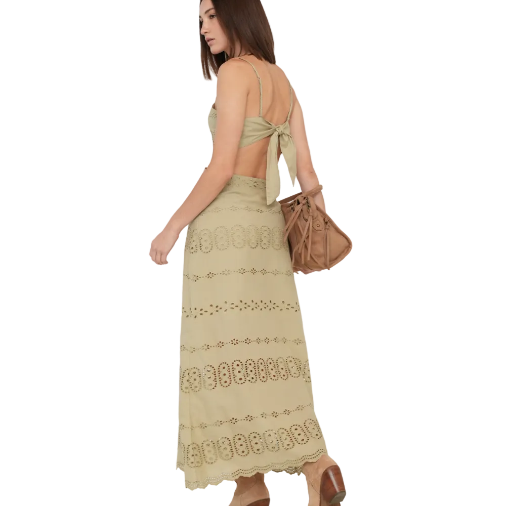 Naf Naf | Vestido Con Escote En Cintura