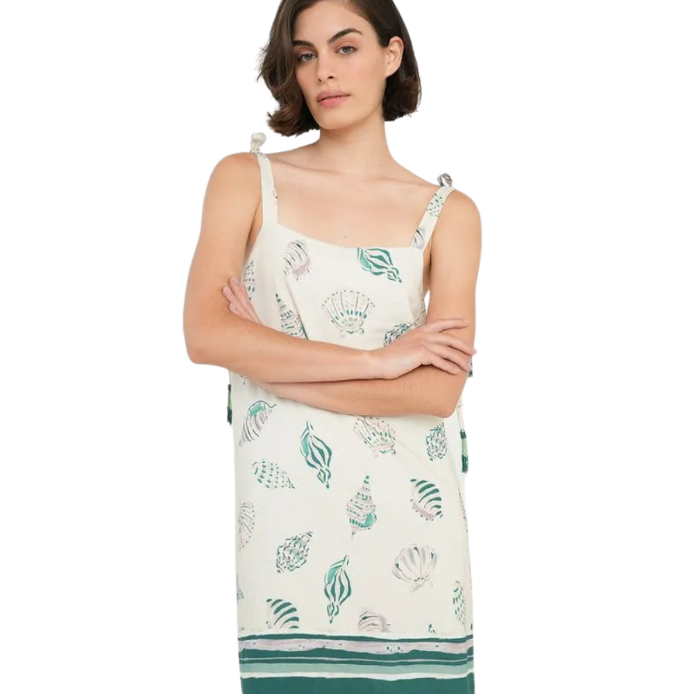 Naf Naf | Vestido Corto Estampado Para El Verano