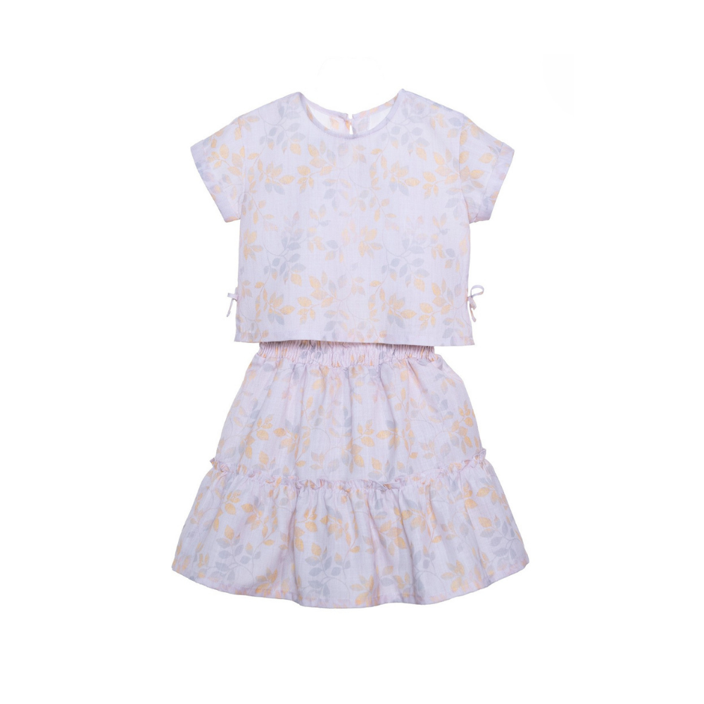 Cherinne | Conjunto Falda Para Niña