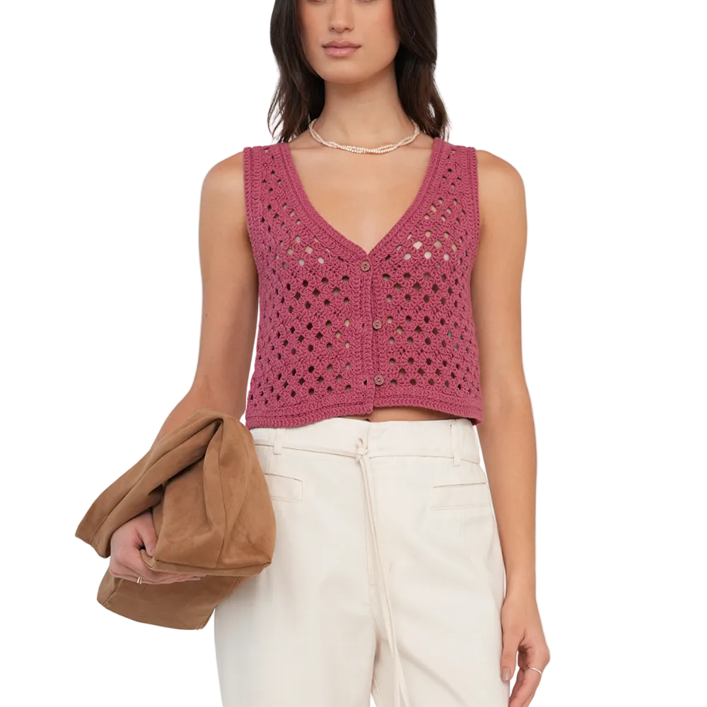 Naf Naf | Camiseta Tipo Chaleco Tejida