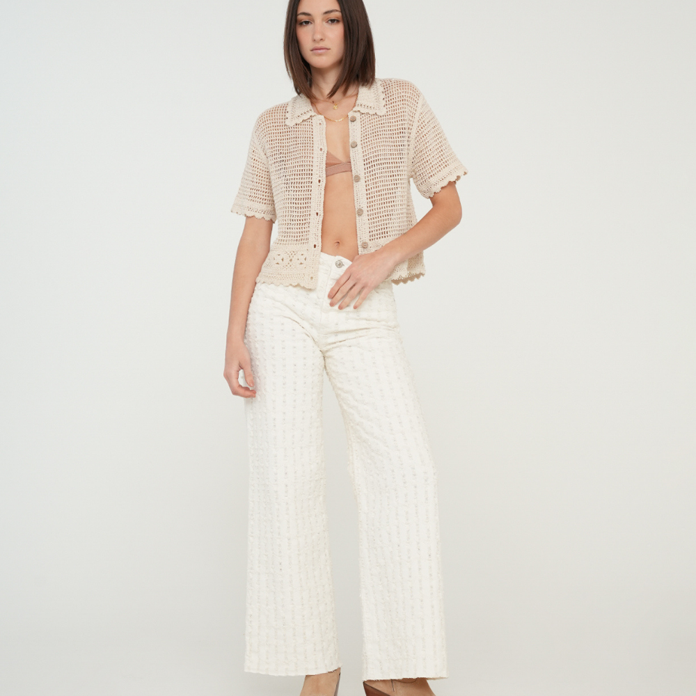 Naf Naf | Camiseta Tejida Con Botones