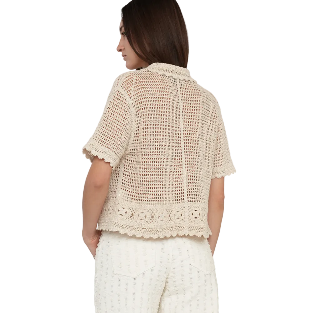 Naf Naf | Camiseta Tejida Con Botones