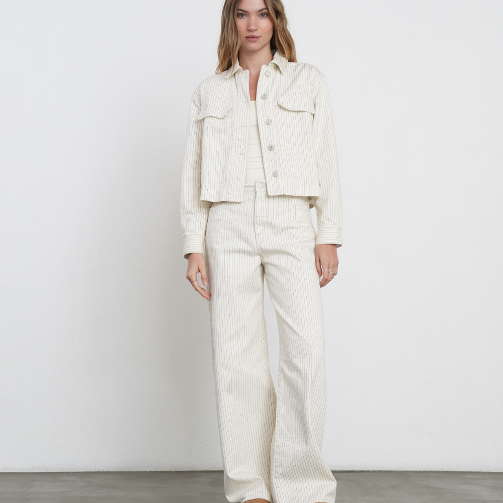 Naf Naf | Jean Wide Leg A Rayas