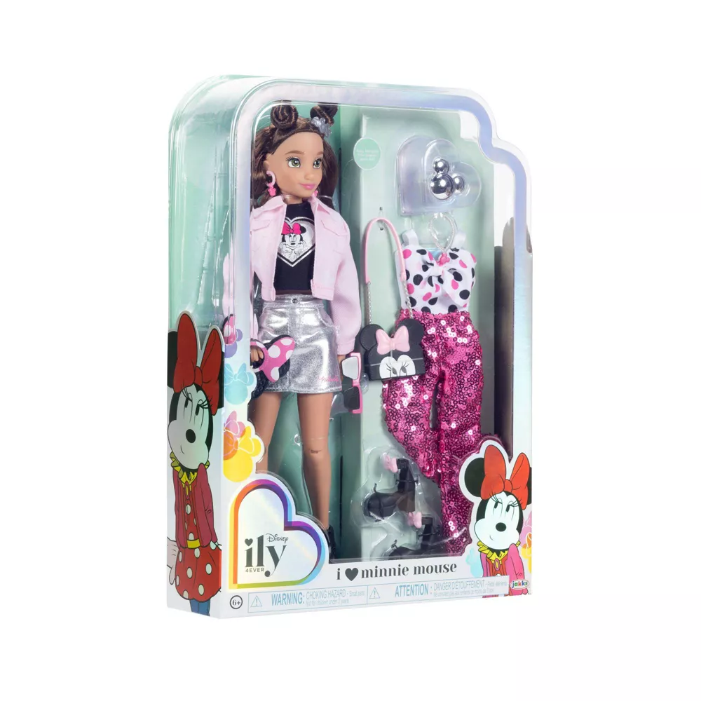 Jakks Pacific | Muñeca con Chaqueta y Falda Inspirada en Minnie