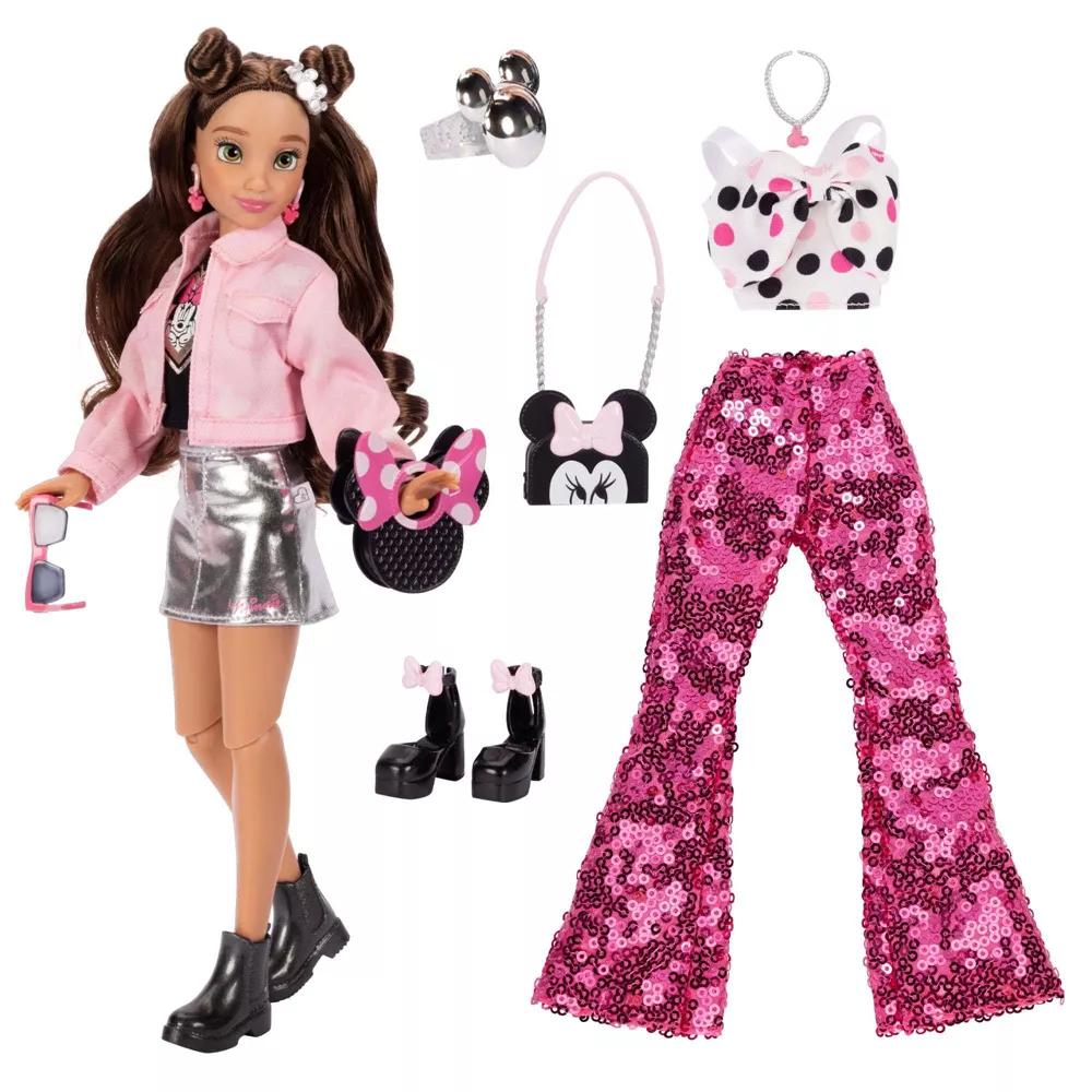 Jakks Pacific | Muñeca con Chaqueta y Falda Inspirada en Minnie