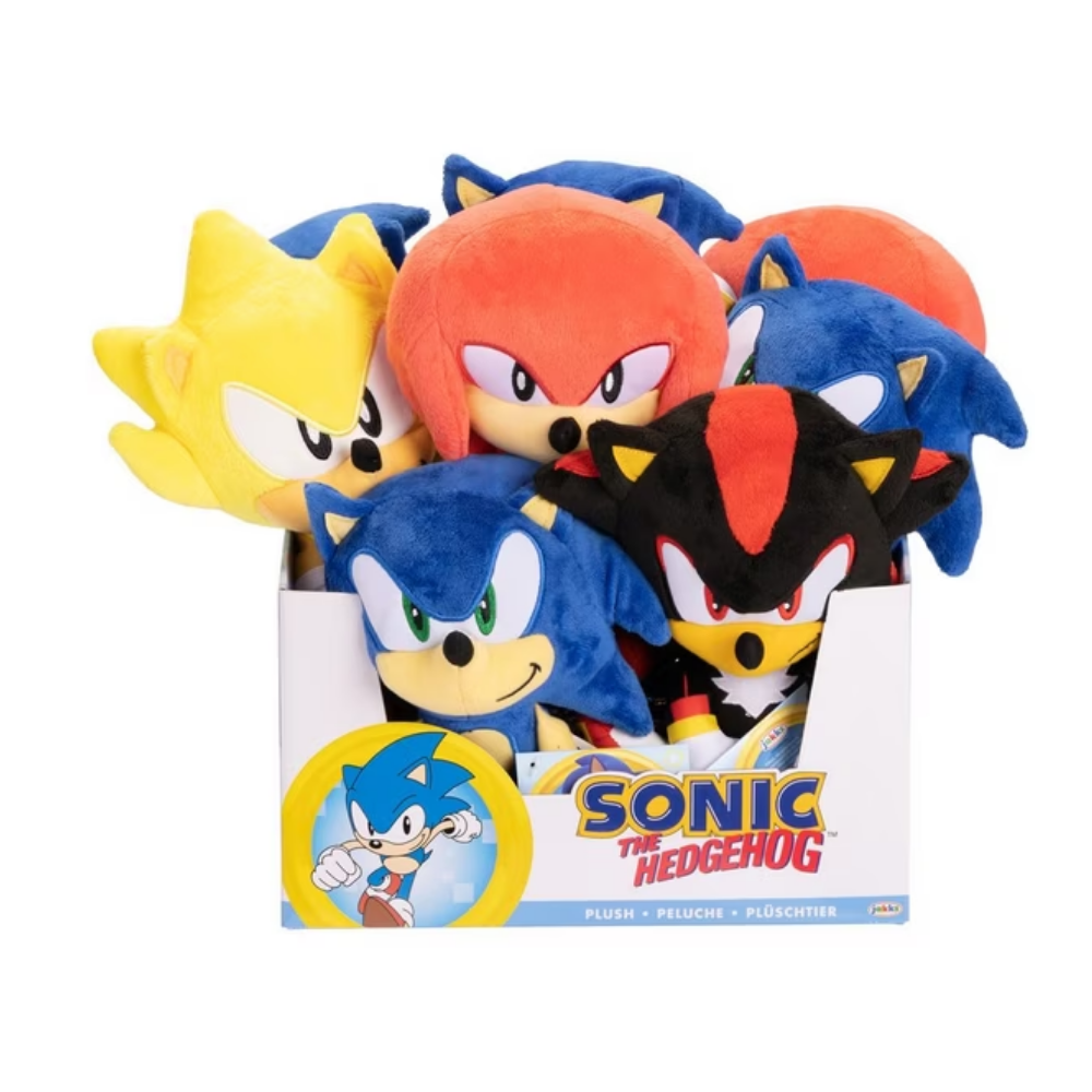 Sonic | Peluches Surtido de Sonic The Hedgehog