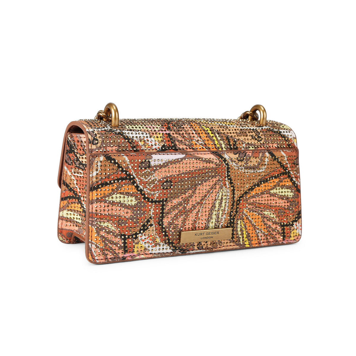 Kurt Geiger | Bolso Crossbody Shoreditch de Tweed Multicolor