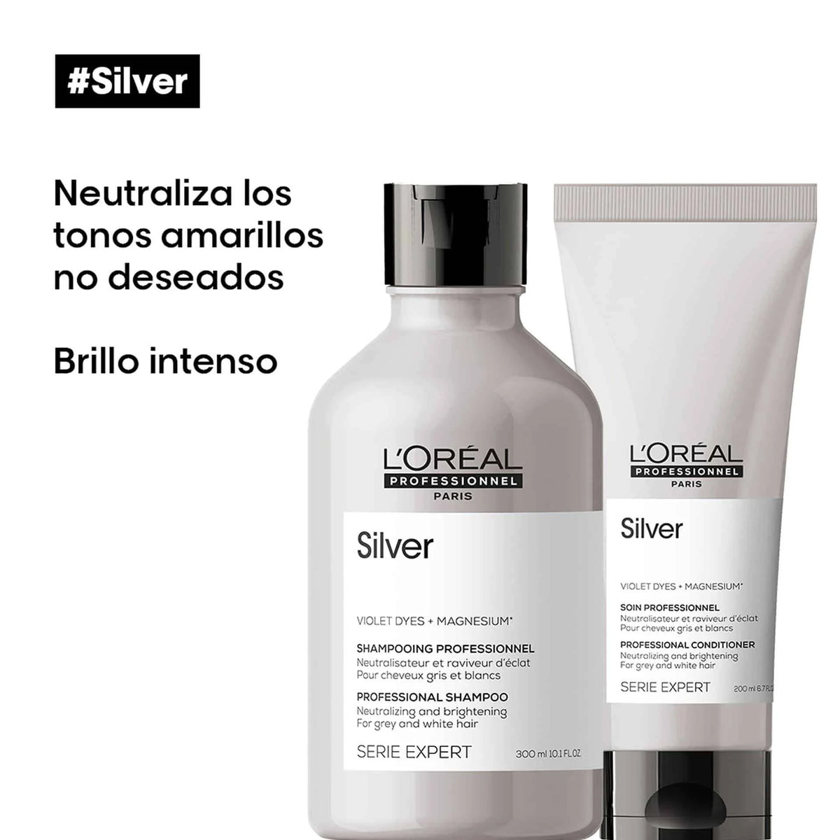 Acondicionador Canas L'Oréal Professionnel Silver 200ml