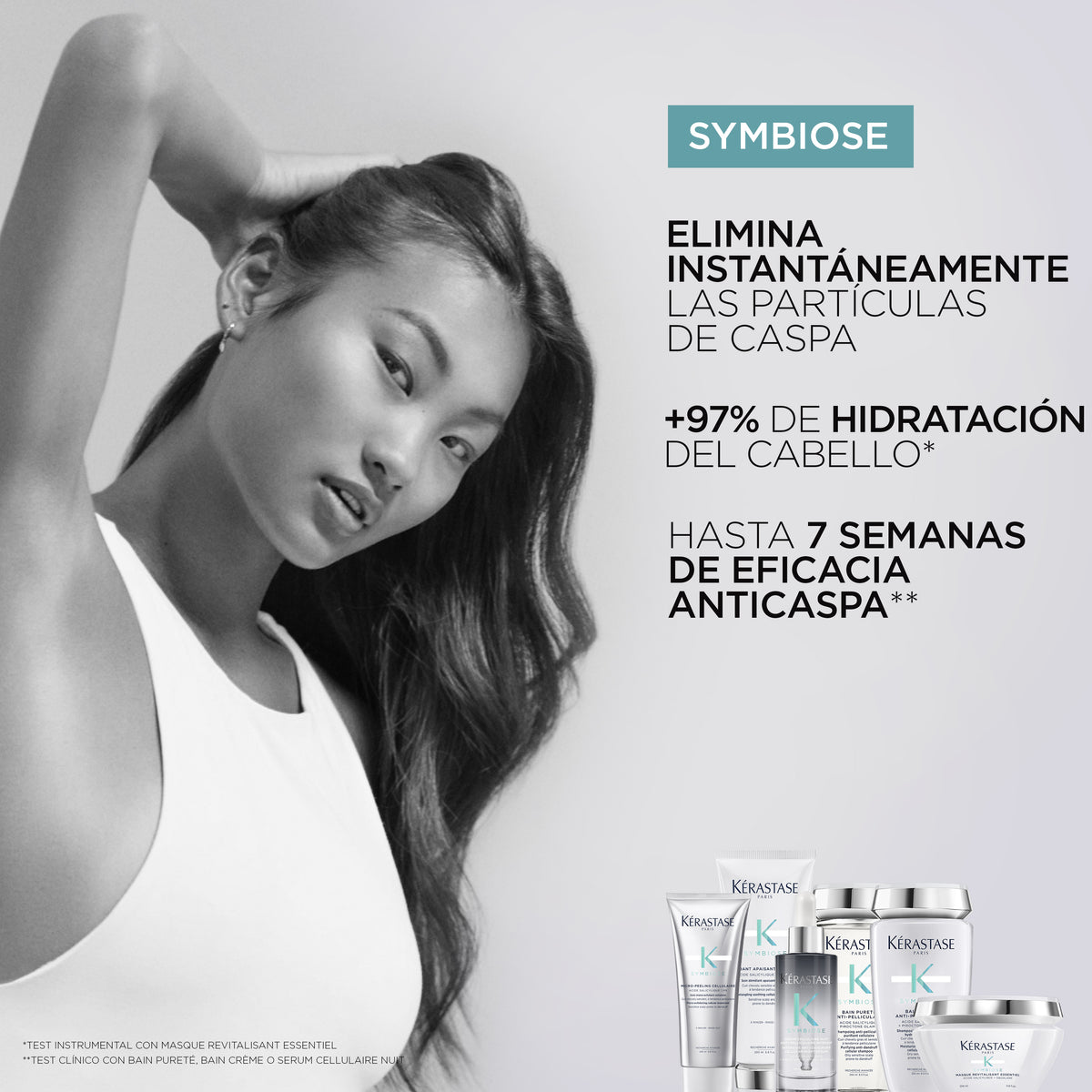 Kérastase | Shampoo Anticaspa Cabello Seco Symbiose 250ml