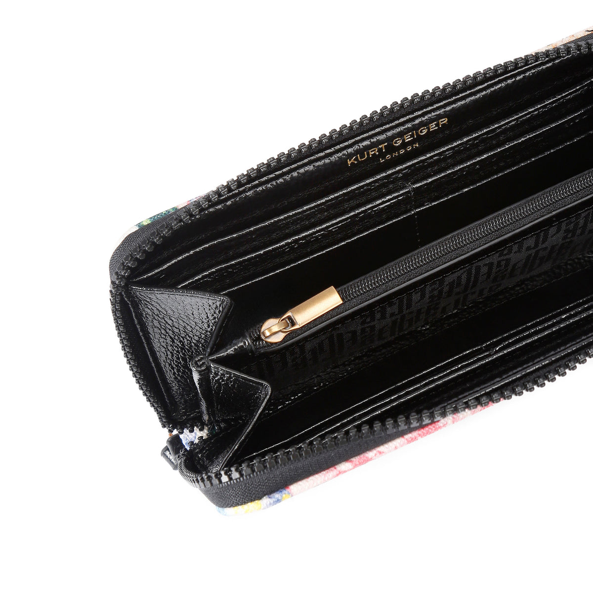 Kurt Geiger | Cartera Southbank Zip Around Floral