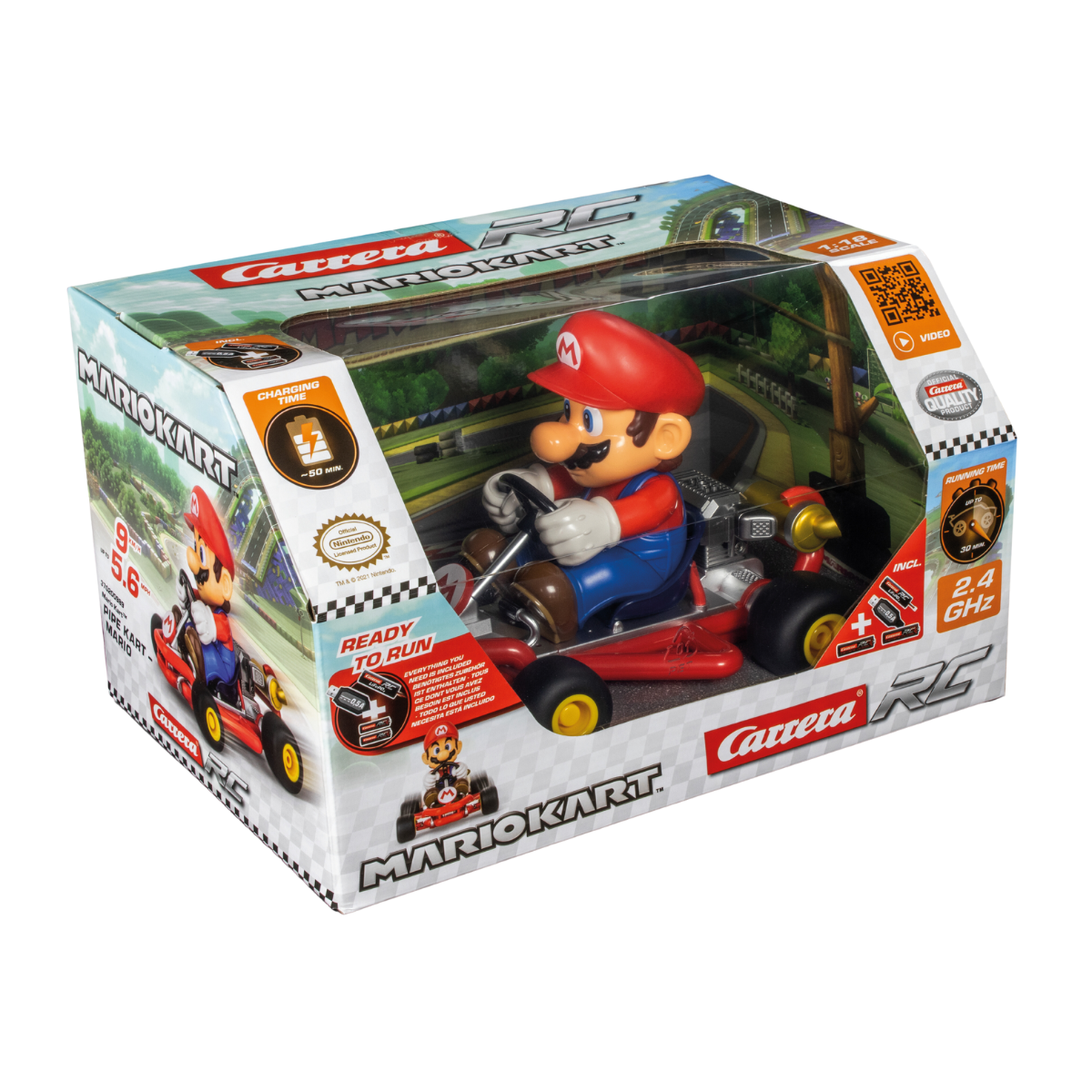 Mario Kart Pipe Kart Mario