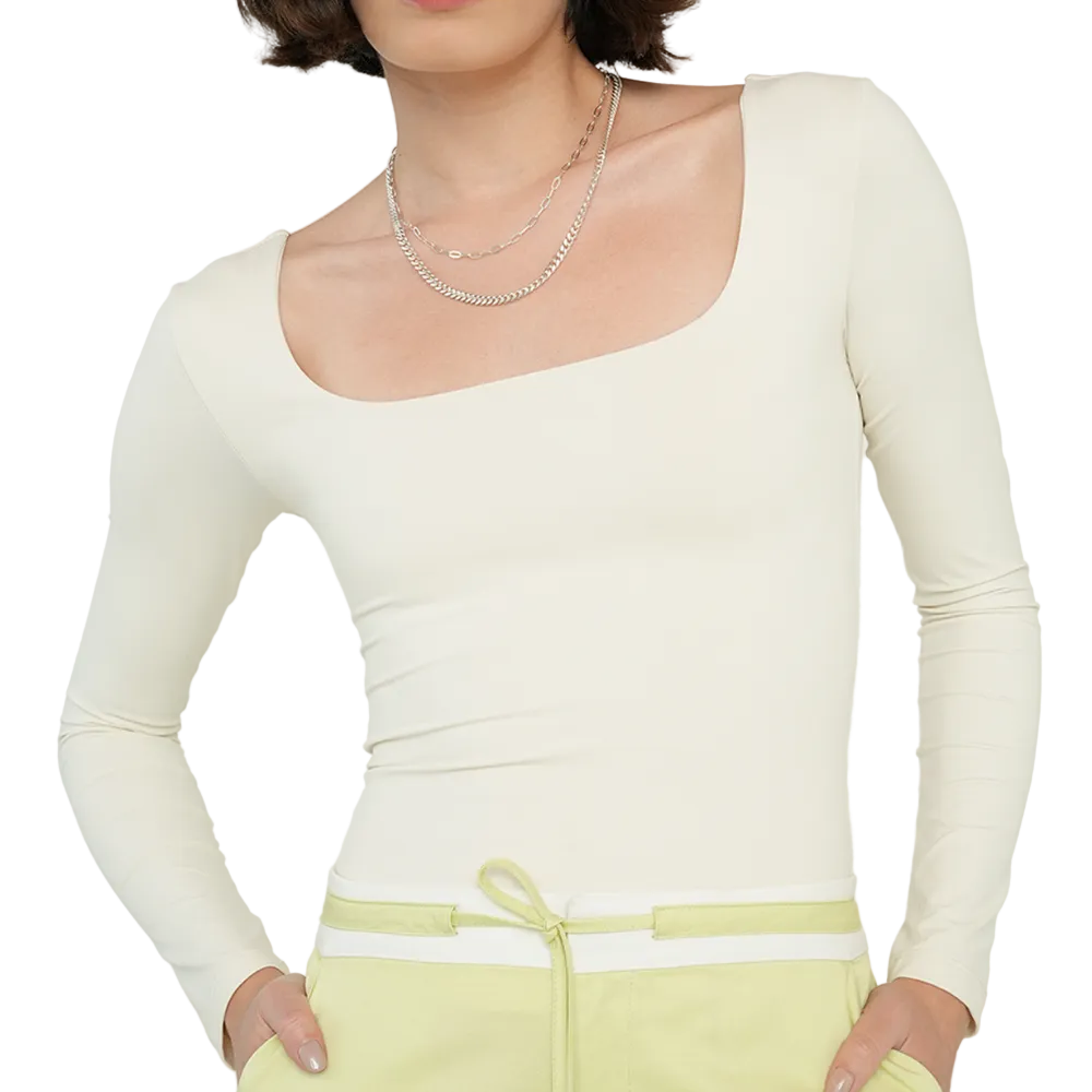 Naf Naf | Camiseta Manga Larga Ajustada