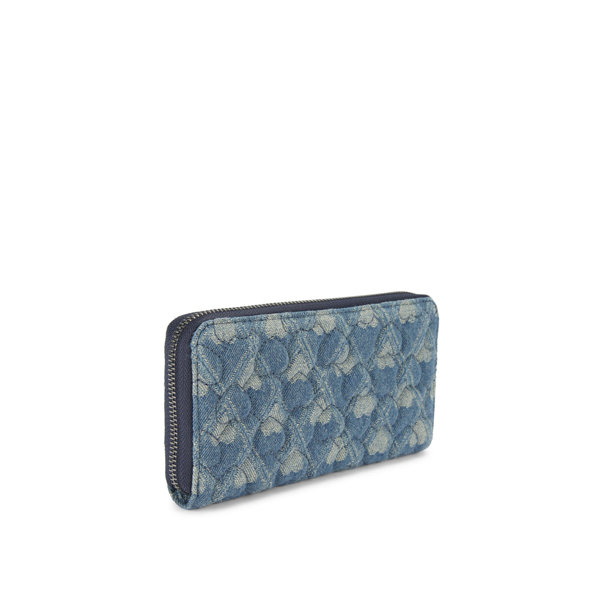 Kurt Geiger | Cartera Kensington Zip Around de Denim Azul