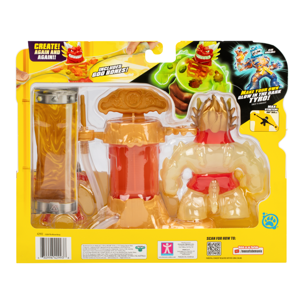 Goo Jit Zu  | Goo Jit Zu Meteor Madness Glow Set Creador Héroe X 1 Surt.