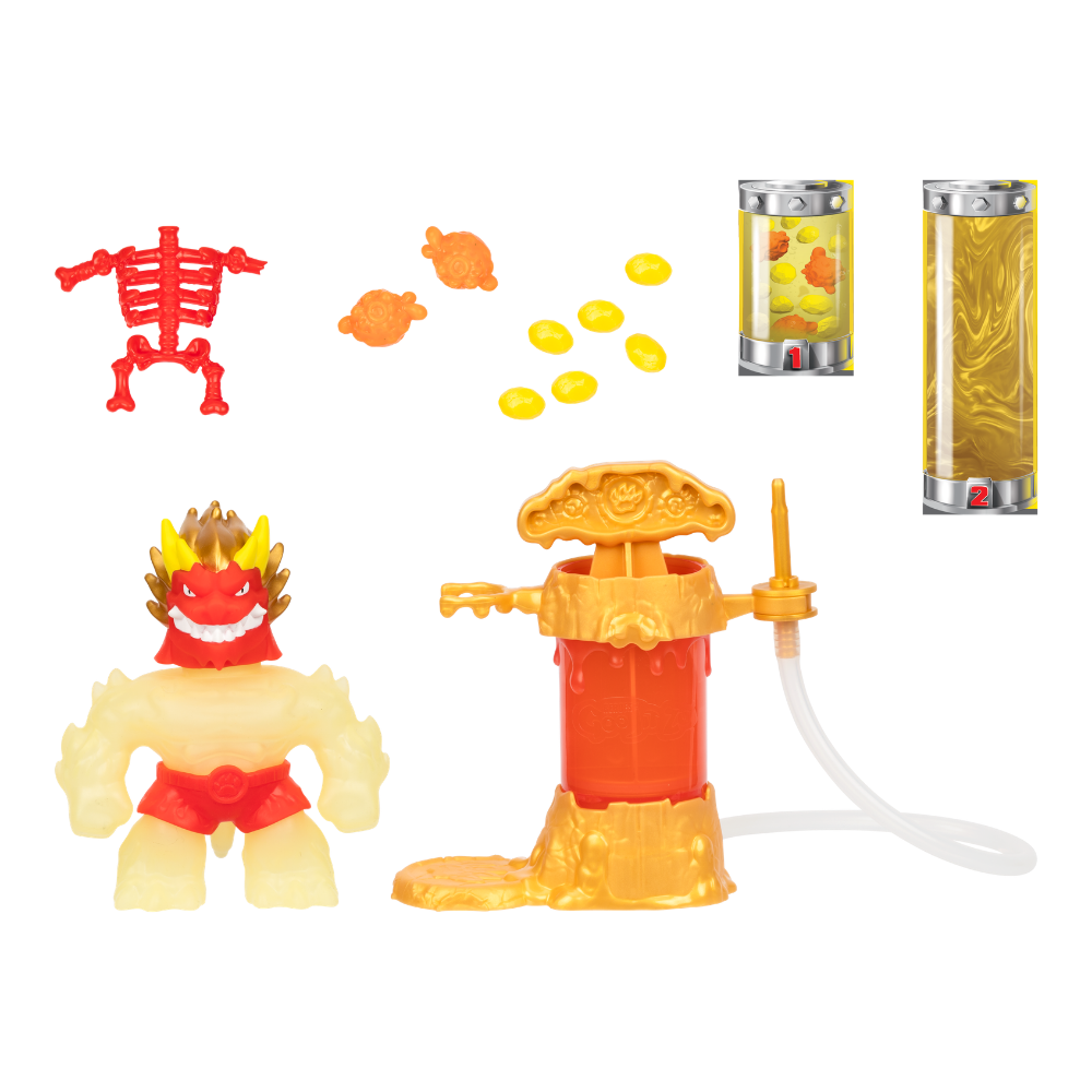 Goo Jit Zu  | Goo Jit Zu Meteor Madness Glow Set Creador Héroe X 1 Surt.