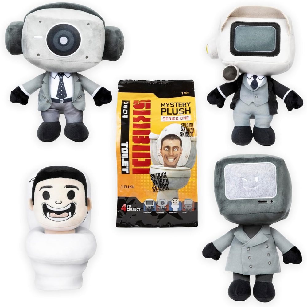 Skibidi | Peluche Misterioso de Inodoro Serie 1