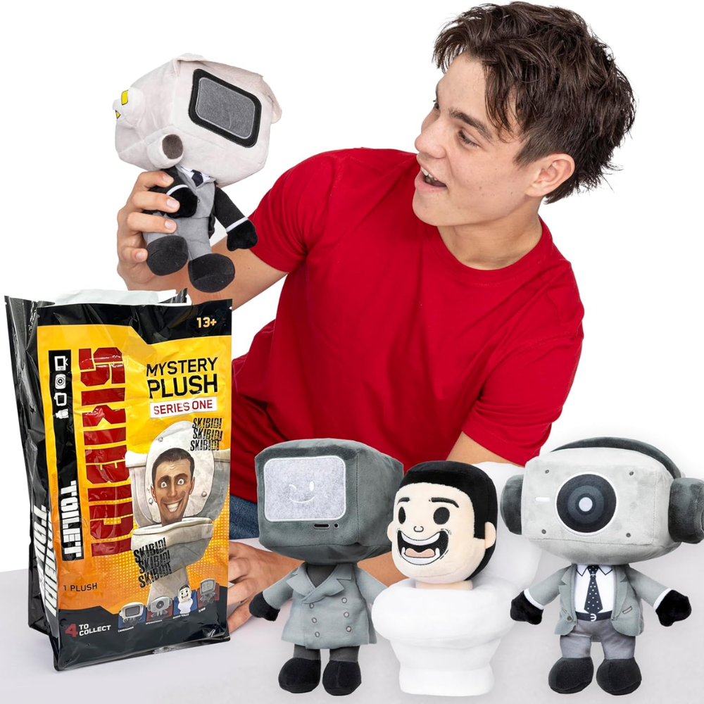 Skibidi | Peluche Misterioso de Inodoro Serie 1