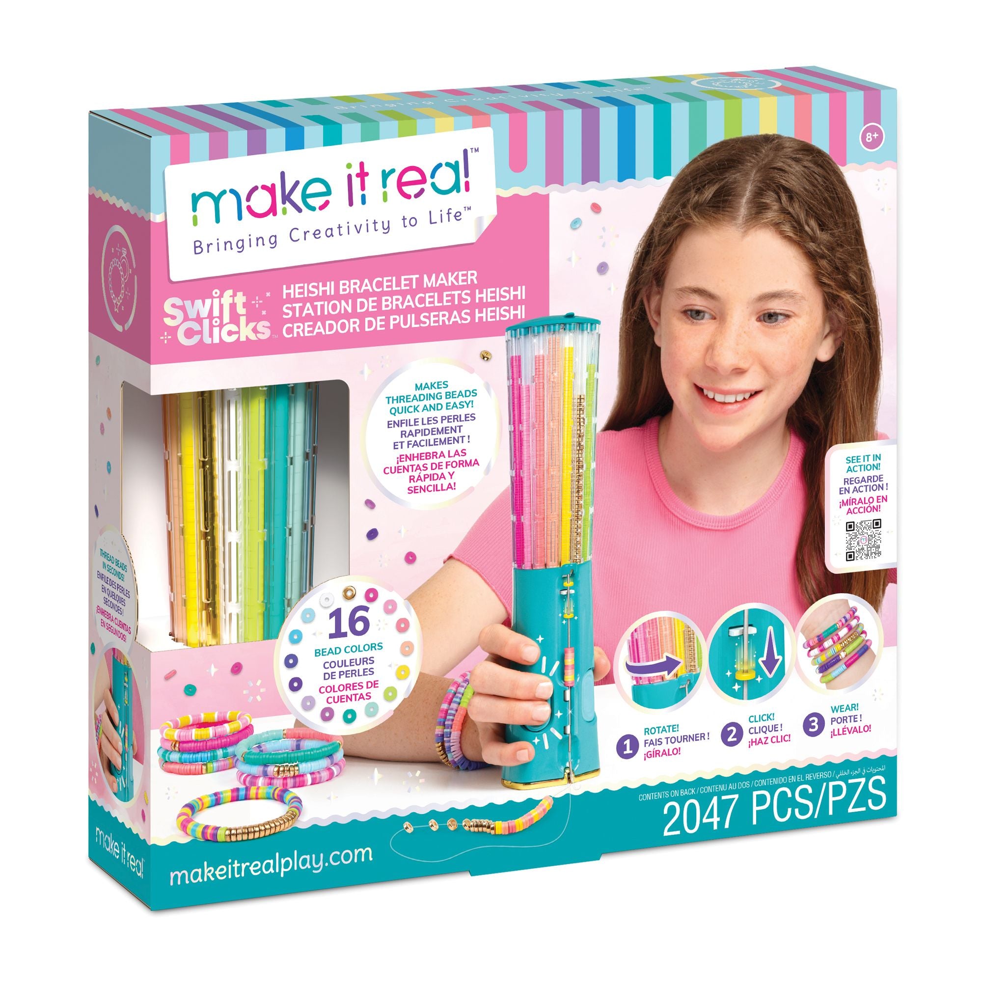 Make It Real | Swift Clicks Heishi Bracelet Maker - Felix Online