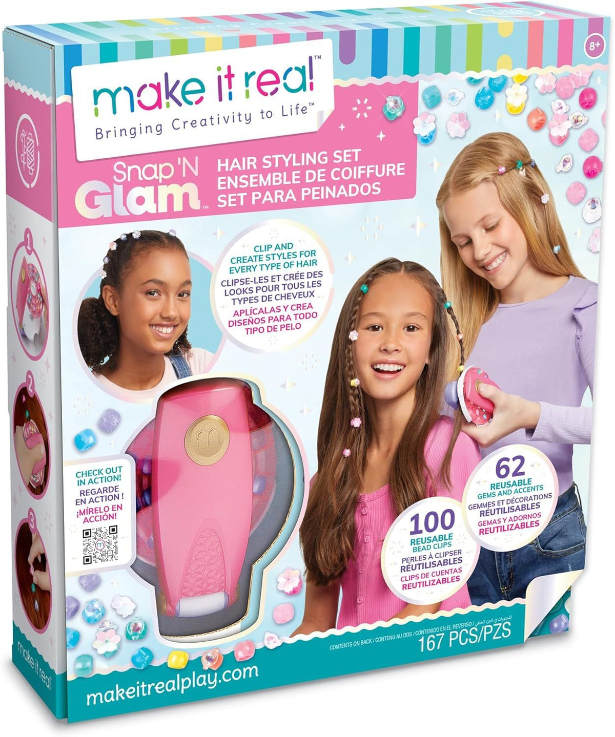 Make It Real | Conjunto de Accesorios Para el Cabello Cool Clips