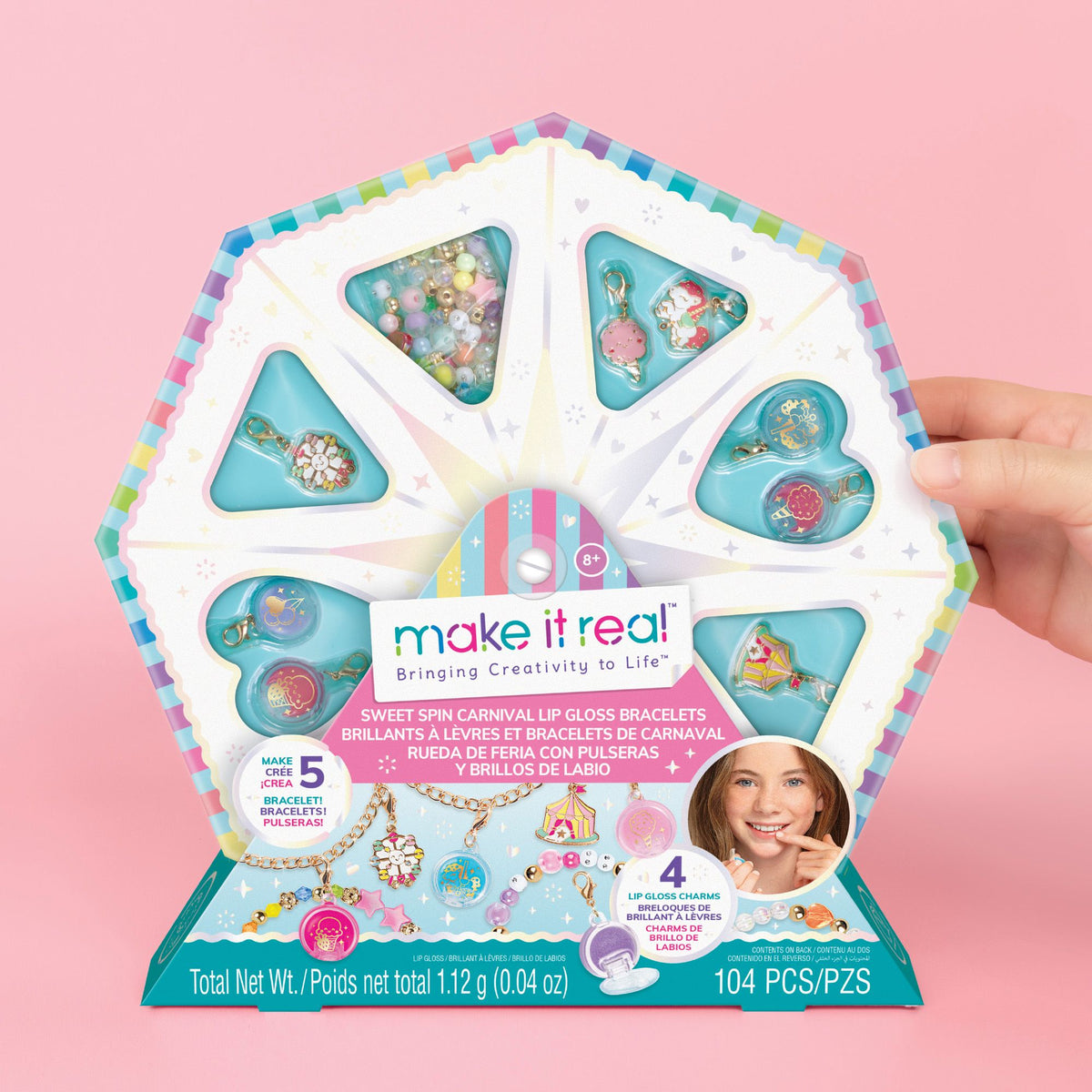 Make It Real | Pulseras Brillo Labial Sweet Spin Carnaval
