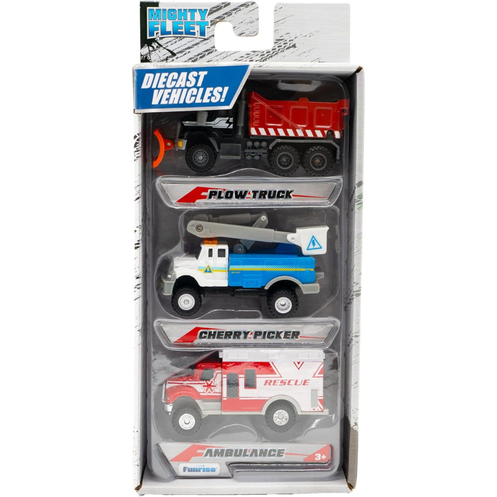 Mighty Fleet | Diecast Vehicles Pack 3