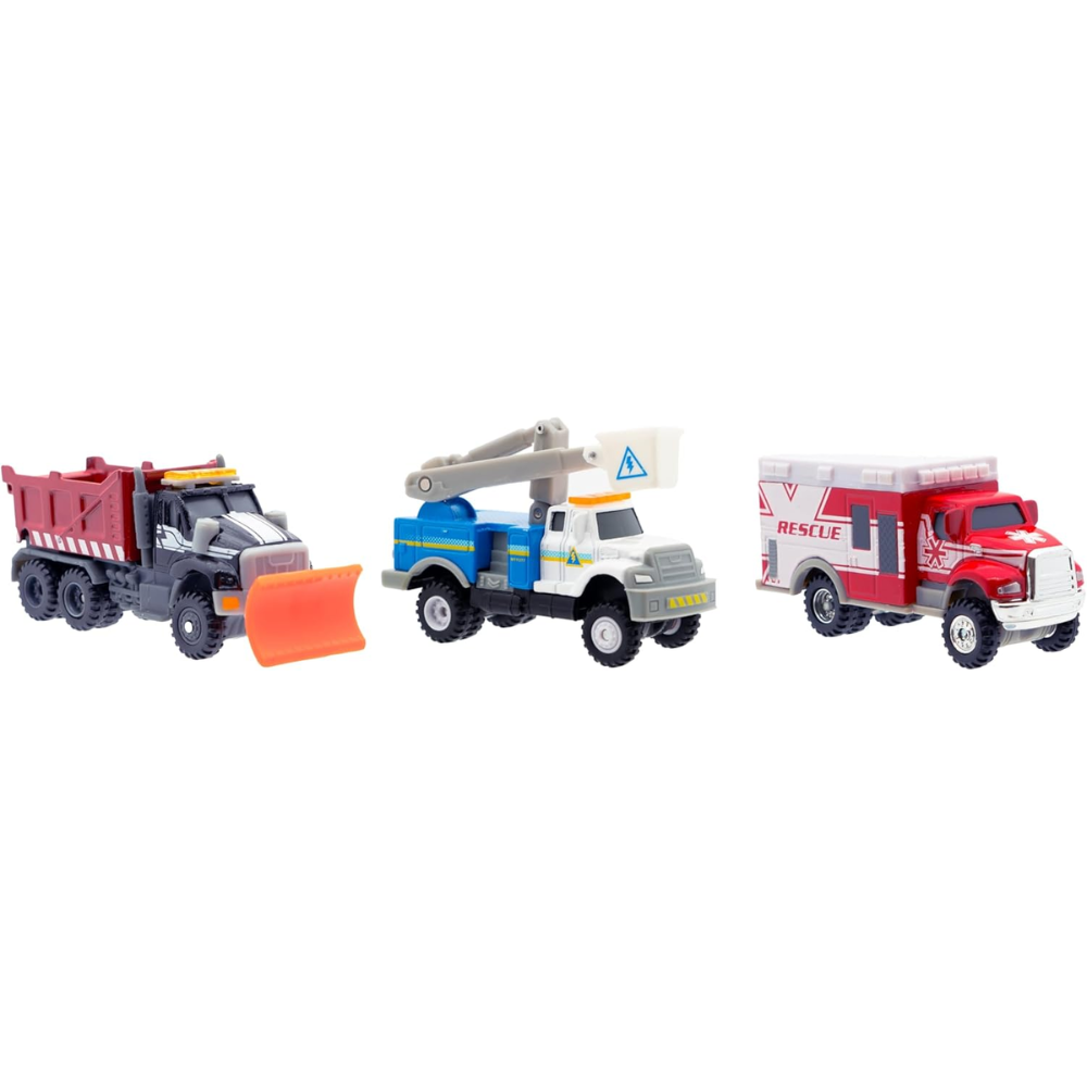 Mighty Fleet | Diecast Vehicles Pack 3