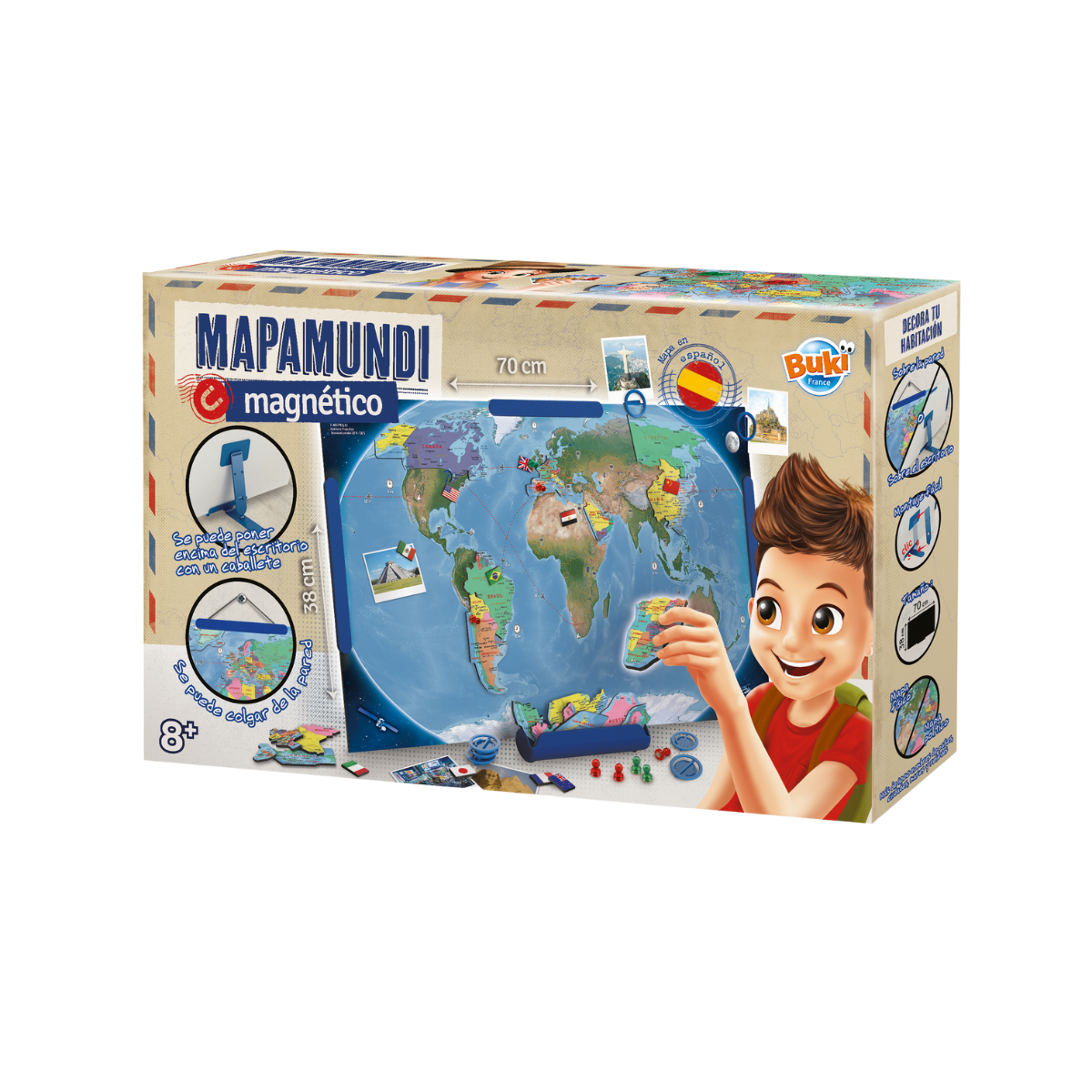 Mapamundi Magnético - Felix Online
