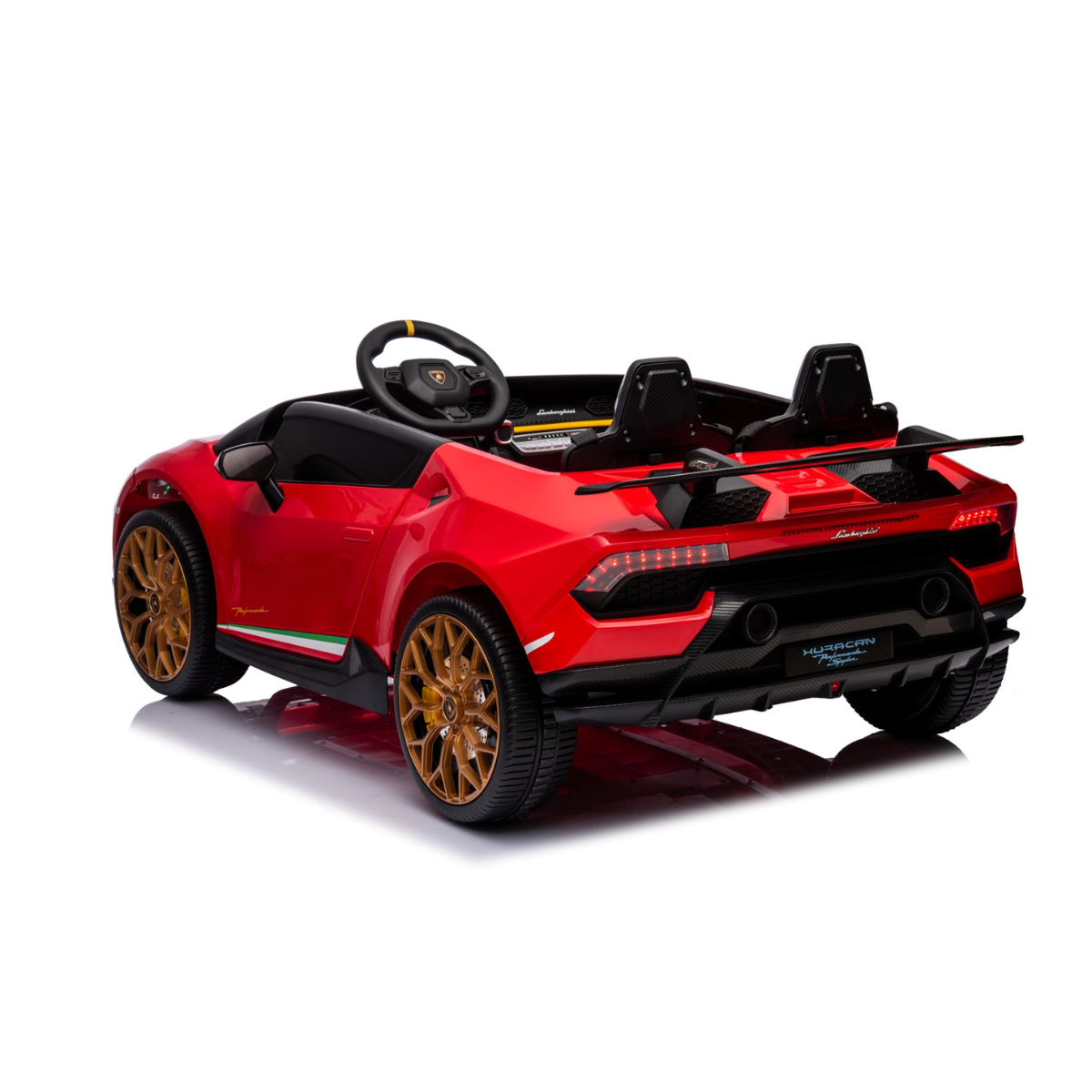 Lamborghini | Huracán Performante Spyder Rojo Auto Convertible a Batería