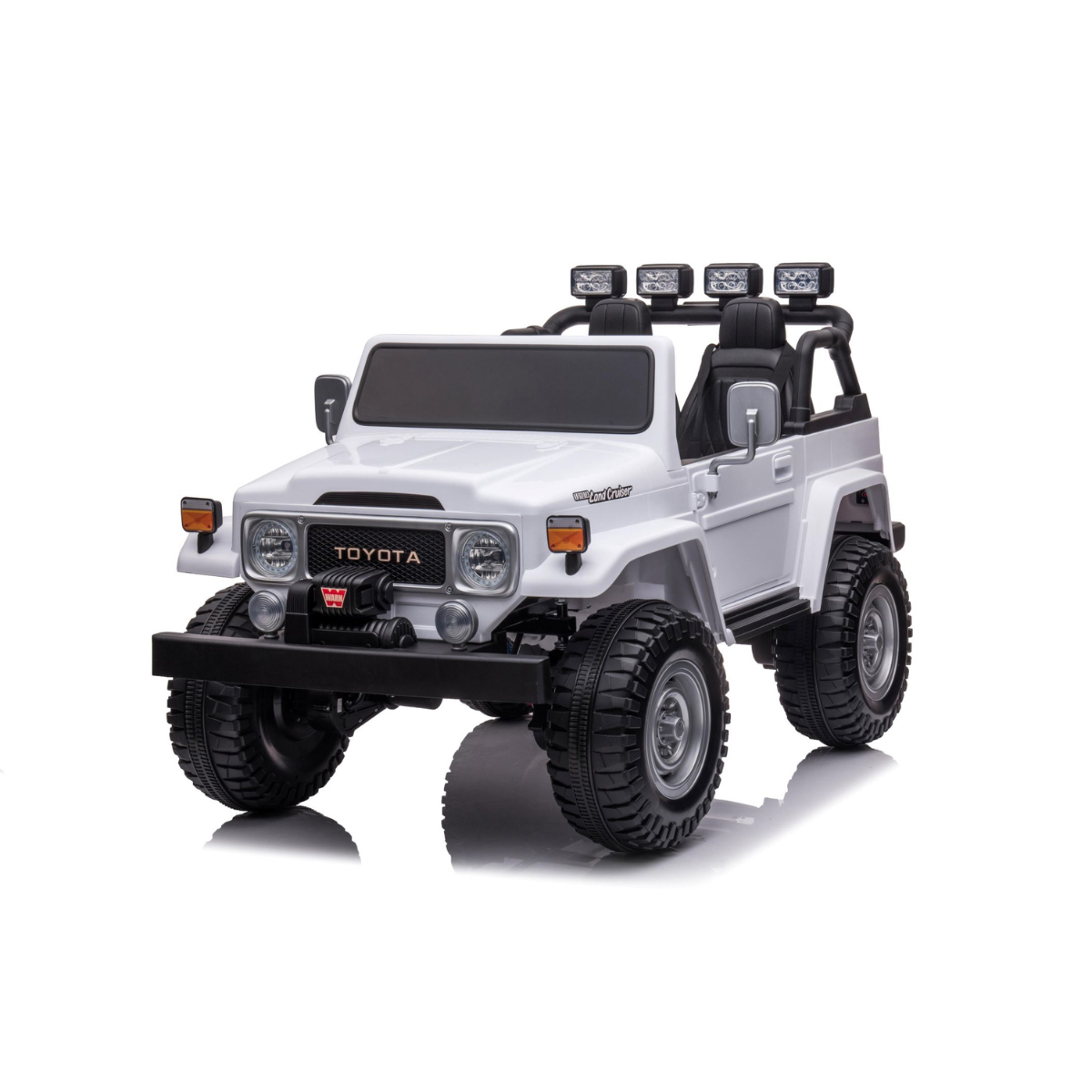 Toyota | Camioneta FJ40 Blanca a Batería