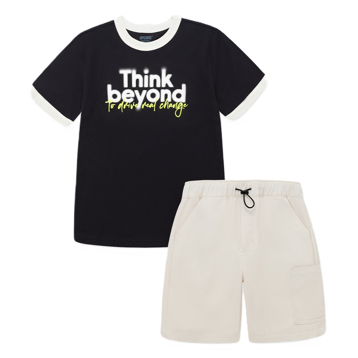 Offcorss | Conjunto para niño de camiseta y bermuda