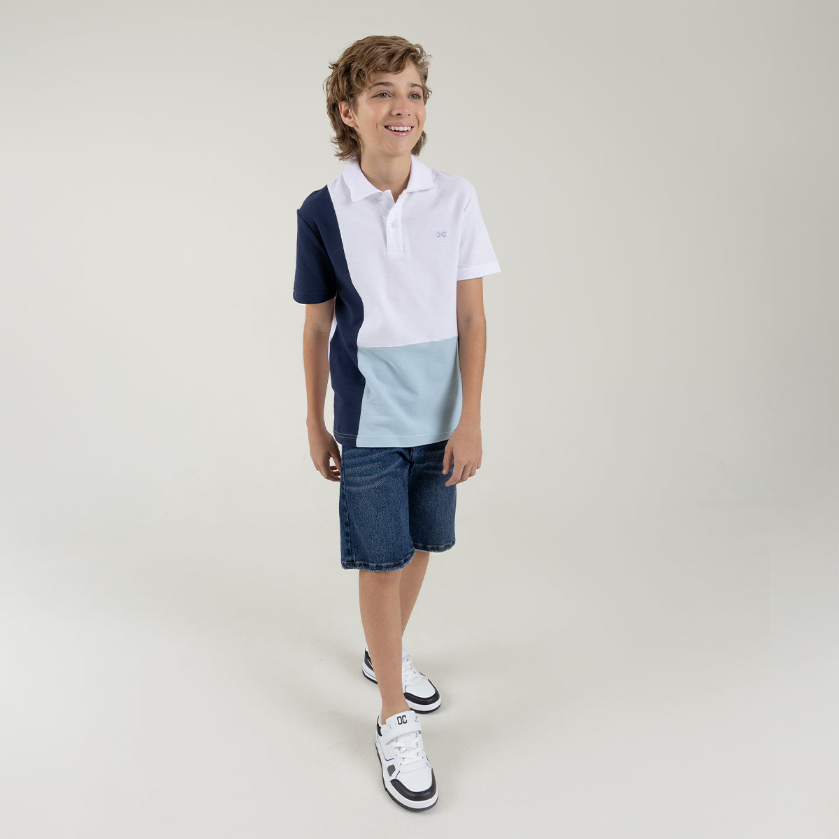 Offcorss | Bermuda para niño silueta clásica