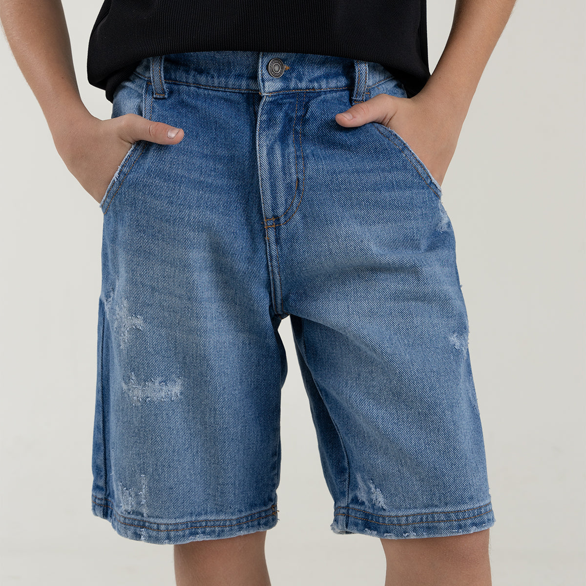 Offcorss | Bermuda para niño silueta semi amplia