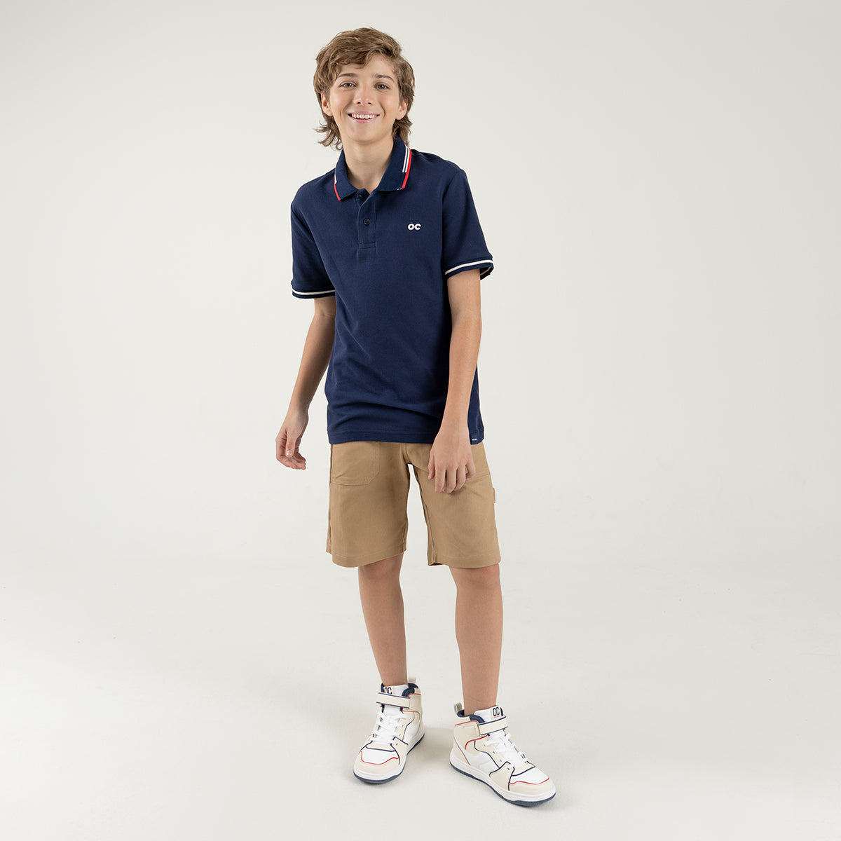 Offcorss | Camiseta polo manga corta para niño