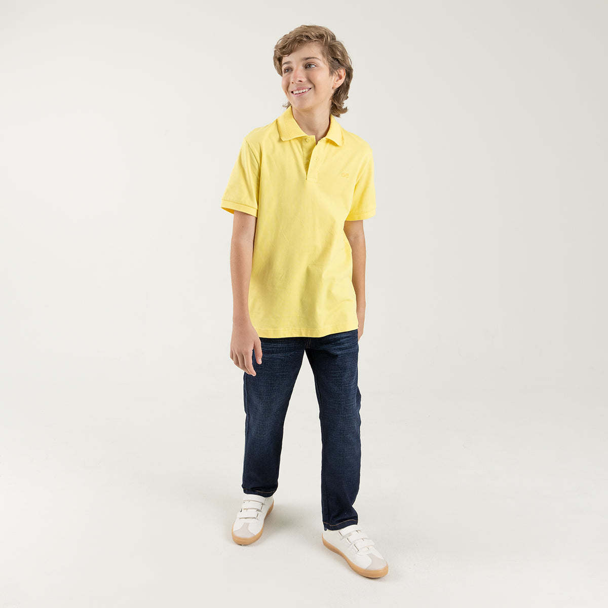 Offcorss | Denim silueta slim para niño con bolsillos