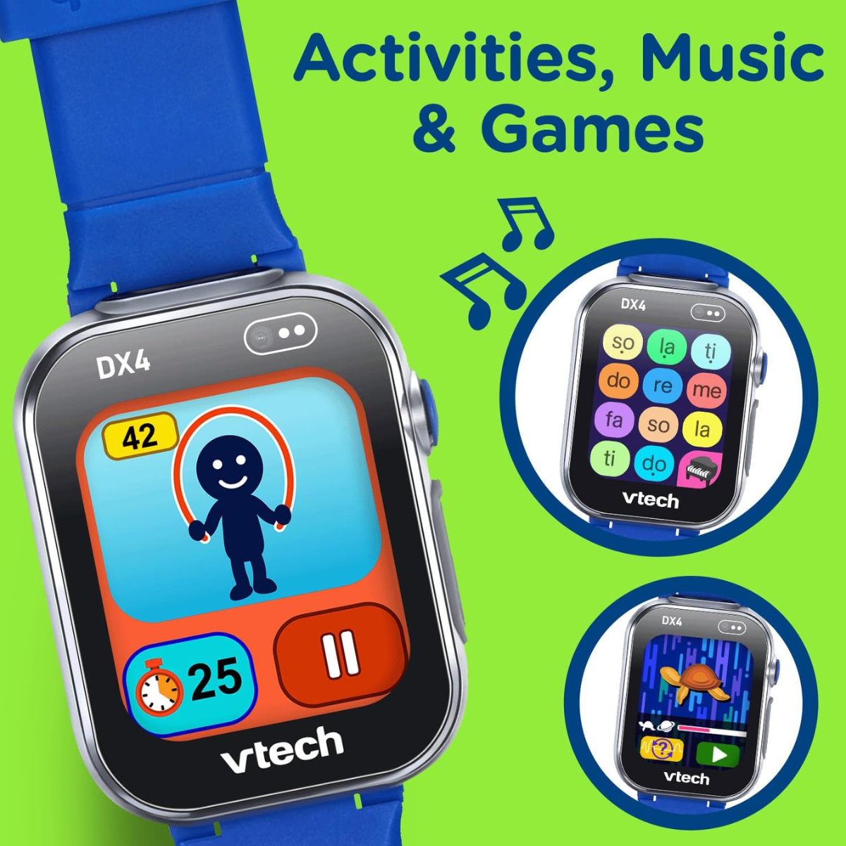 VTech | KidiZoom Smartwatch DX4 Blue