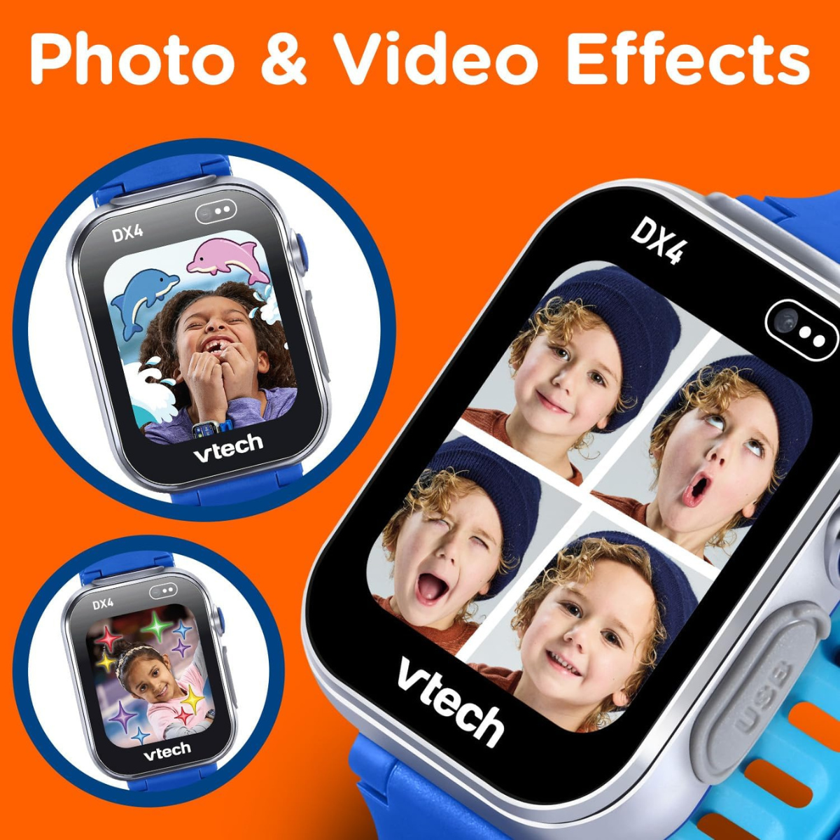 VTech | KidiZoom Smartwatch DX4 Blue