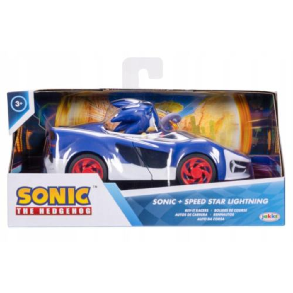 Sonic | Figura de Acción Sonic + Speed Star Lightning