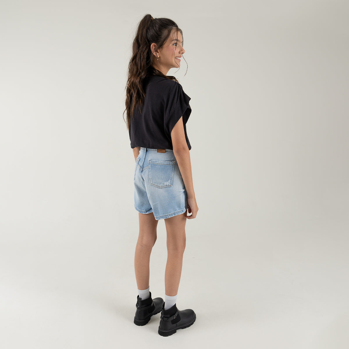 Offcorss | Short con bolsillos para niña
