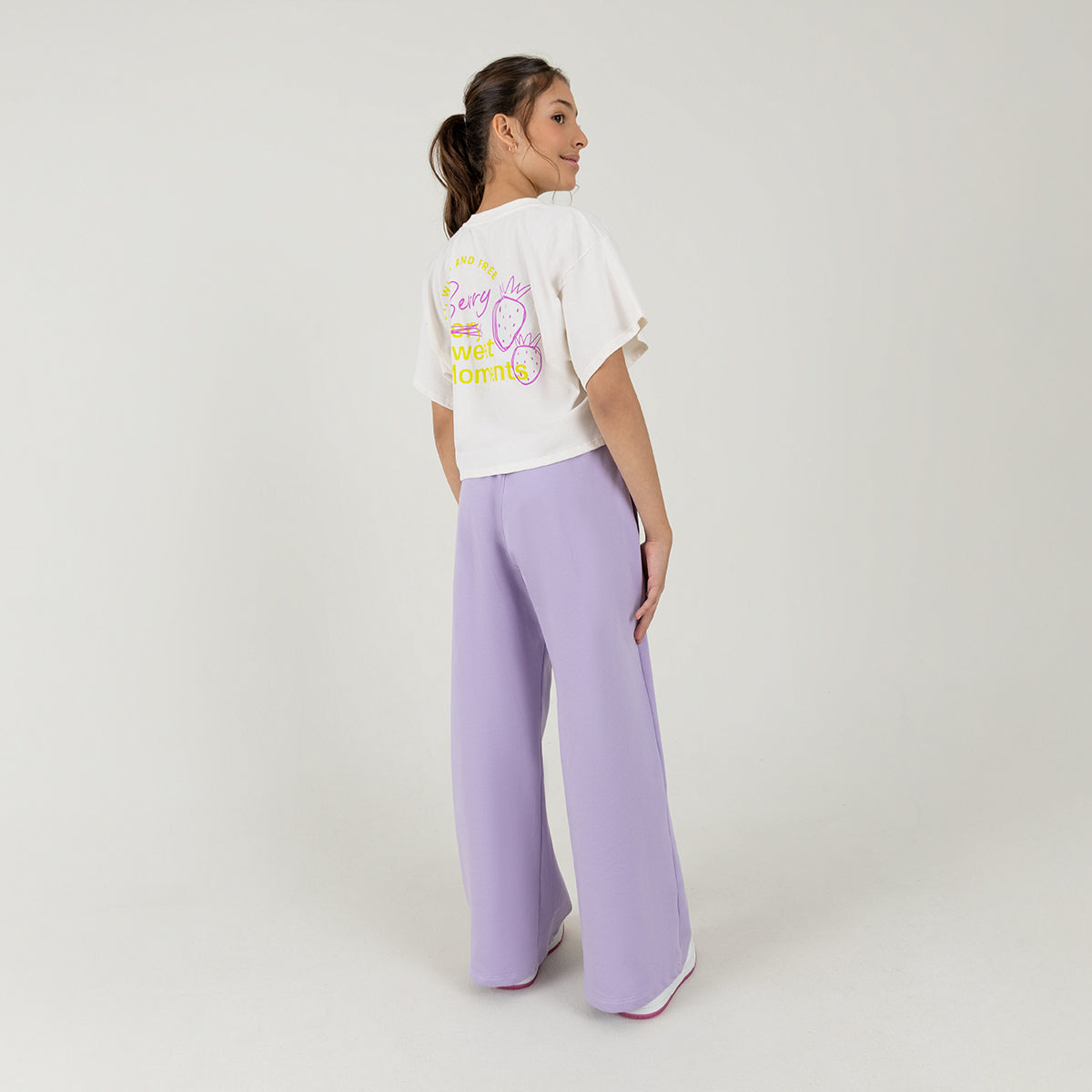Offcorss | Buzo para niña silueta wide leg