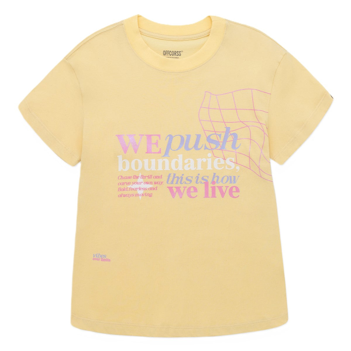 Offcorss | Camiseta manga corta con detalle brillante para niña